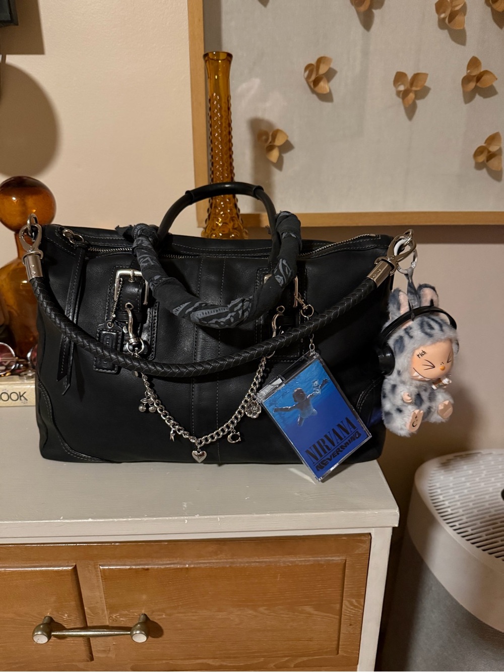 Coach 2010 Hamilton Tote Y2K Black